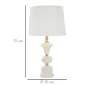 LAMPA STOŁOWA CASERTA 30X57 cm
